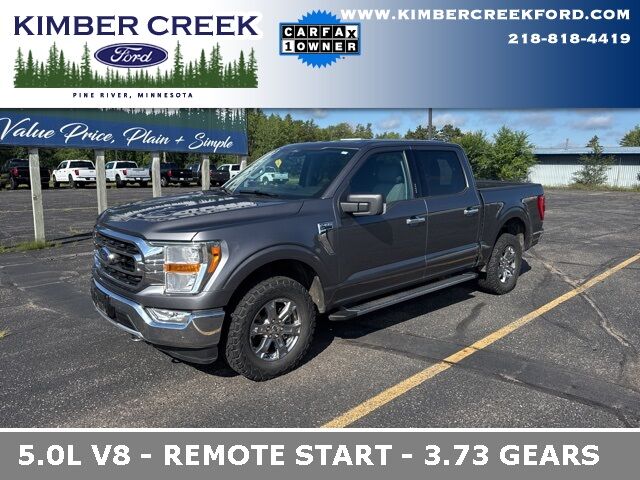Used 2021 Ford F-150 XLT with VIN 1FTFW1E59MFA70442 for sale in Pine River, Minnesota