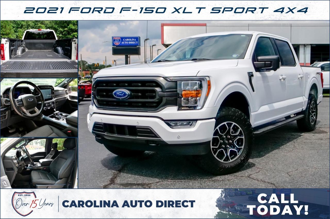 2021 Ford F-150 XLT Sport 4X4 / Tow Tech PKG / Heated Seats! Lincolnton NC