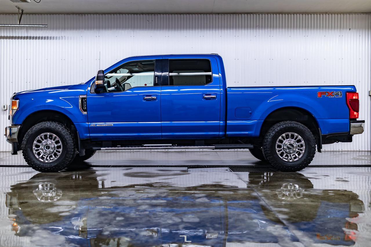 2021 Ford F-250 4x4 Crew Cab Lariat FX4 Diesel Leather Roof Nav Red Deer AB