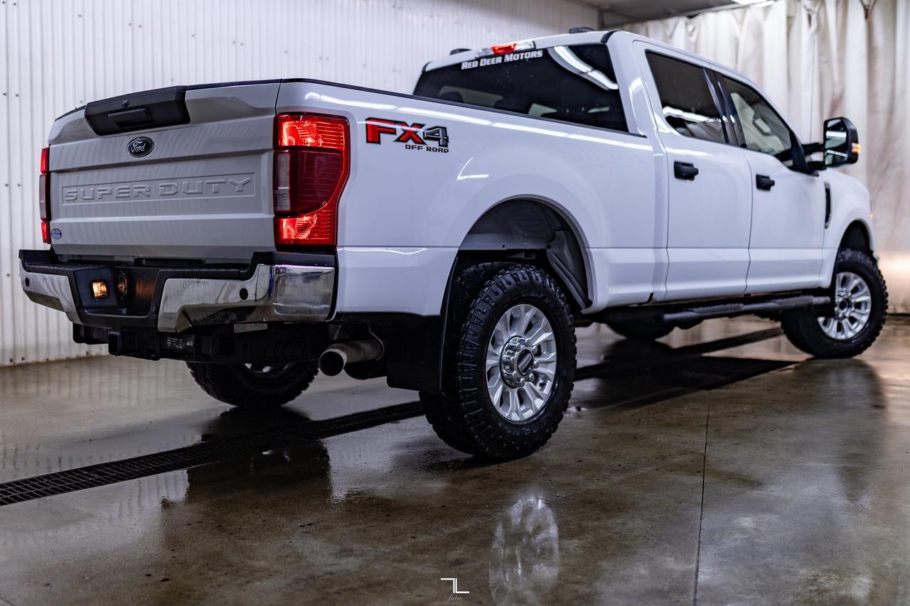2021 Ford F-250 4x4 Crew Cab XLT FX4 BCam Red Deer AB
