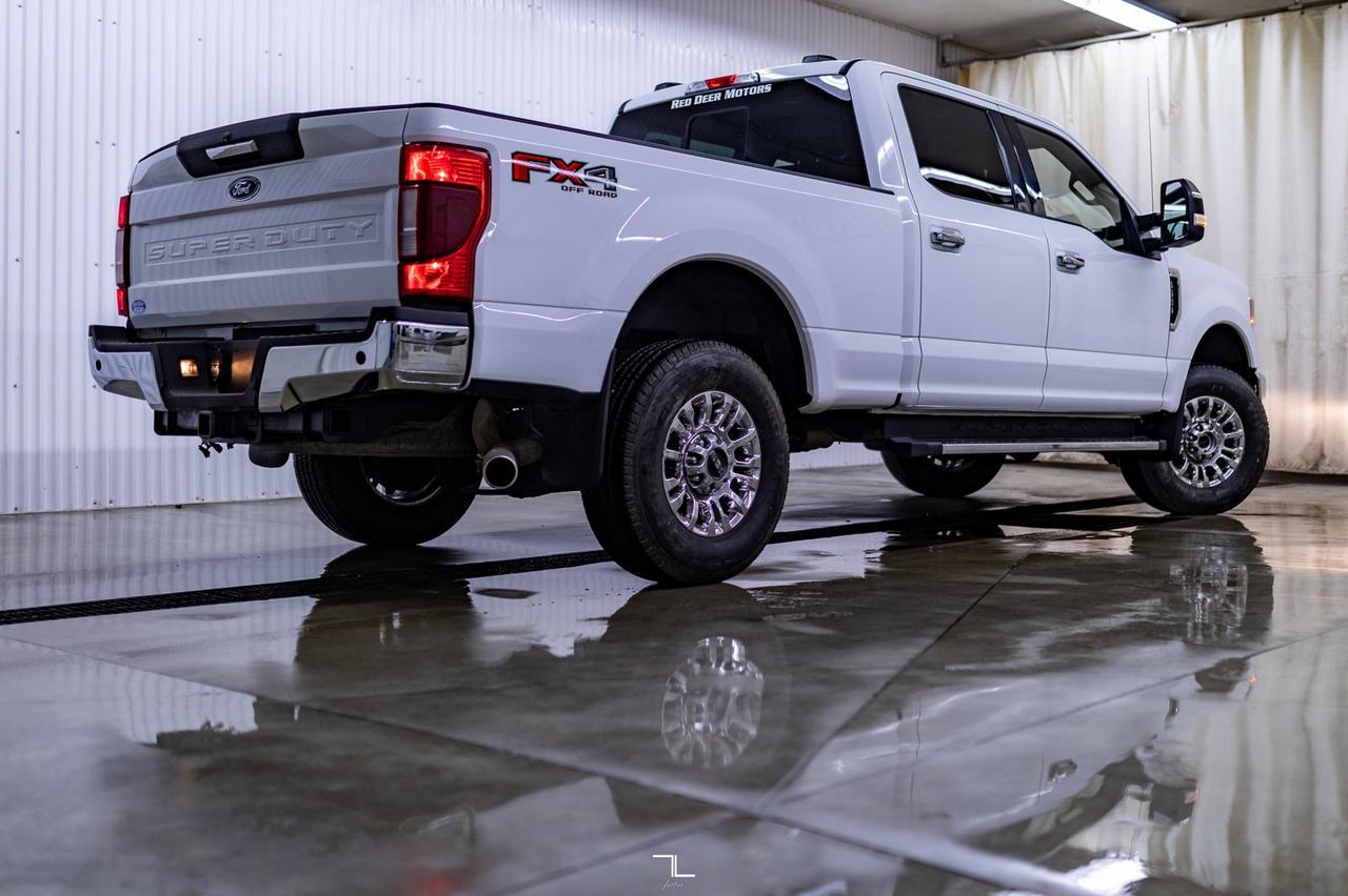 2021 Ford F-250 4x4 Crew Cab XLT FX4 BCam Red Deer AB
