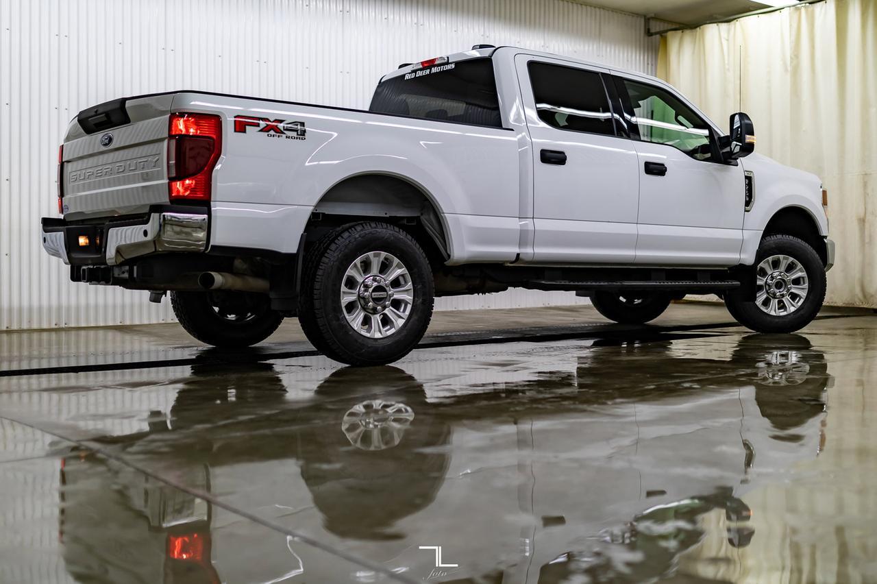 2021 Ford F-250 4x4 Crew Cab XLT FX4 BCam Red Deer AB