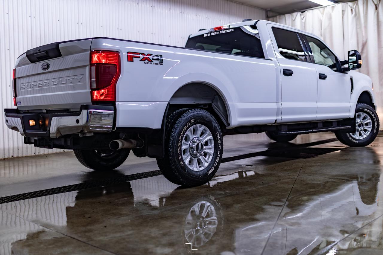 2021 Ford F-250 4x4 Crew Cab XLT FX4 Longbox BCam Red Deer AB