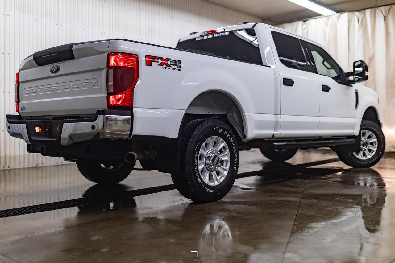 2021 Ford F-250 4x4 Crew Cab XLT FX4 PSeat BCam Red Deer AB