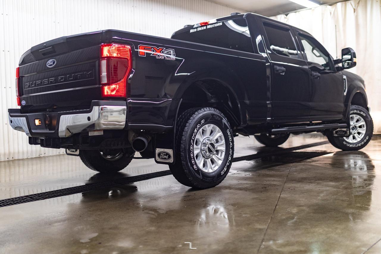 2021 Ford F-250 4x4 Crew Cab XLT FX4 PSeat BCam Red Deer AB
