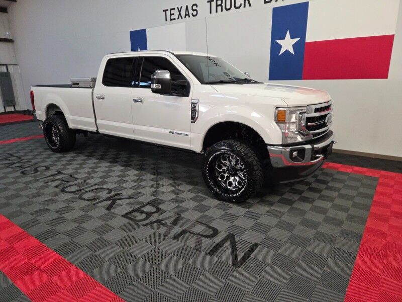 2021 Ford F-250 Lariat 4WD Long Bed 6.7L Diesel 22in American Force FREE WARRANTY Call (682)587-6288 Arlington TX