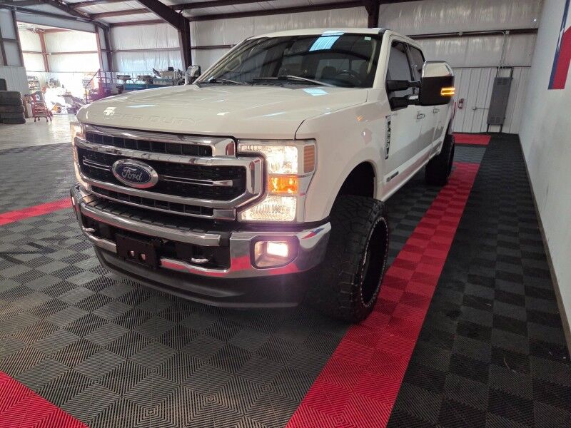 2021 Ford F-250 Lariat 4WD Long Bed 6.7L Diesel 22in American Force FREE WARRANTY Call (682)587-6288 Arlington TX