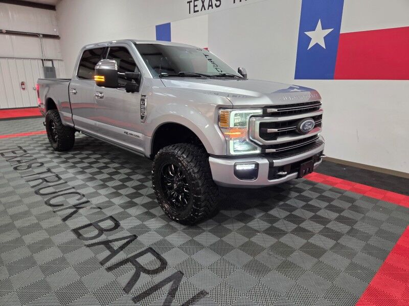 2021 Ford F-250 Platinum 6.7L Diesel GPS Camera Sunroof Wheels 35in Toyo Tires FREE WARRANTY Arlington TX