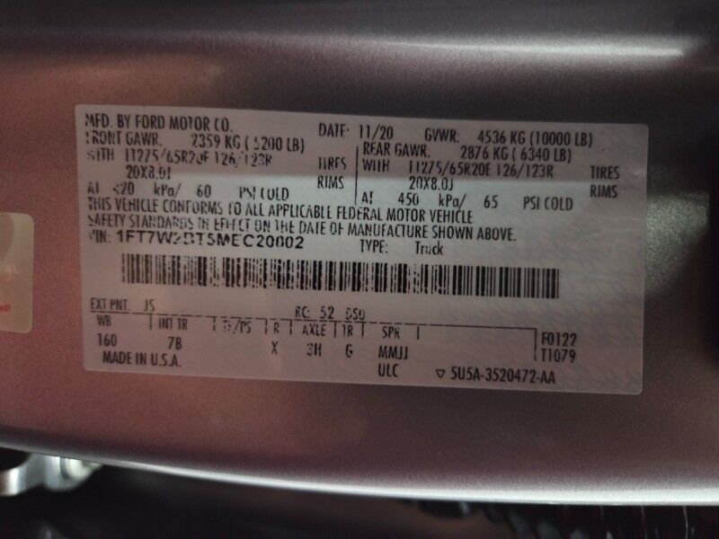 2021 Ford F-250 Platinum 6.7L Diesel GPS Camera Sunroof Wheels 35in Toyo Tires FREE WARRANTY Arlington TX