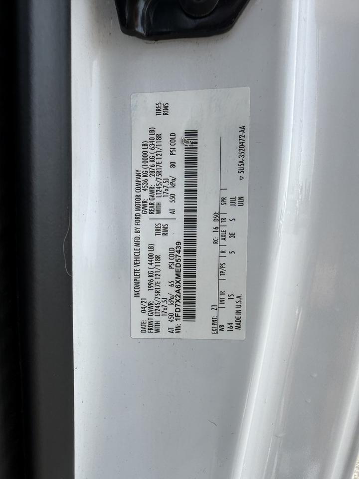 2021 Ford F-250 Utility w Tommy Lift Gate XL Collinsville OK