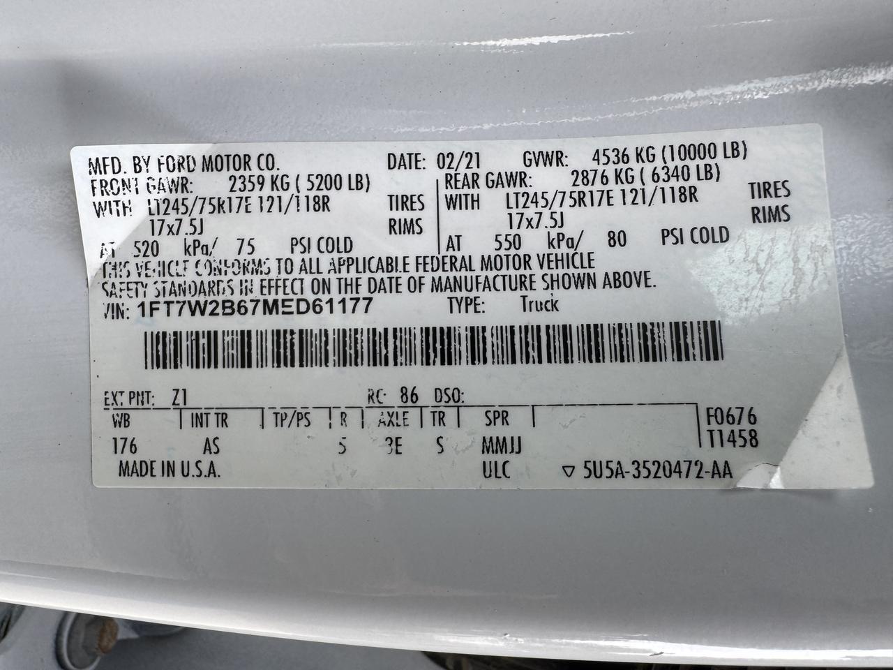 2021 Ford F-250 XL Monroe NC