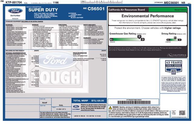 2021 Ford F-250SD Lariat Raleigh NC