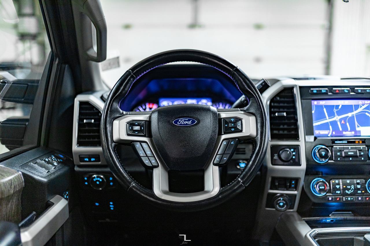 2021 Ford F-350 4x4 Crew Cab Lariat Tremor Diesel Leather Roof Nav Red Deer AB