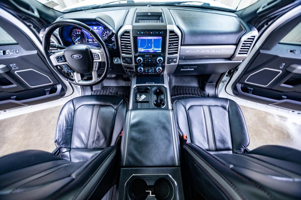 2021 Ford F-350 4x4 Crew Cab Platinum FX4 Diesel Leather Roof Nav Red Deer AB