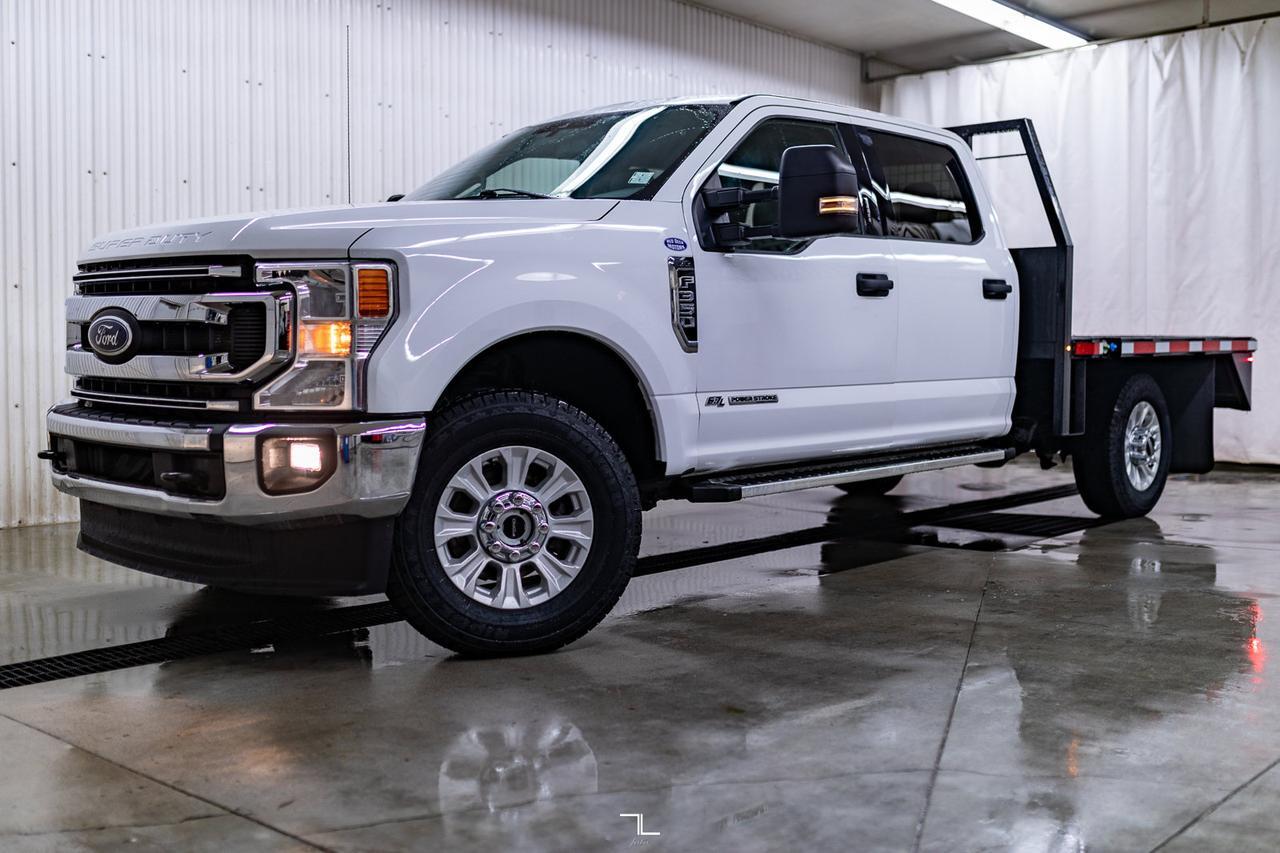 2021 Ford F-350 4x4 Crew Cab XLT Deck Diesel Red Deer AB