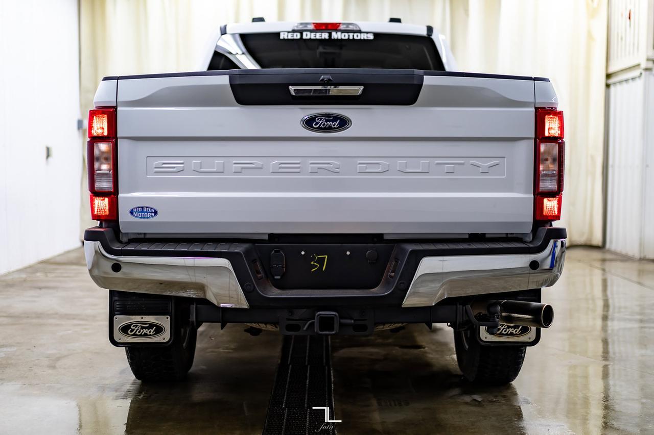 2021 Ford F-350 4x4 Crew Cab XLT FX4 BCam Heated Seats Red Deer AB