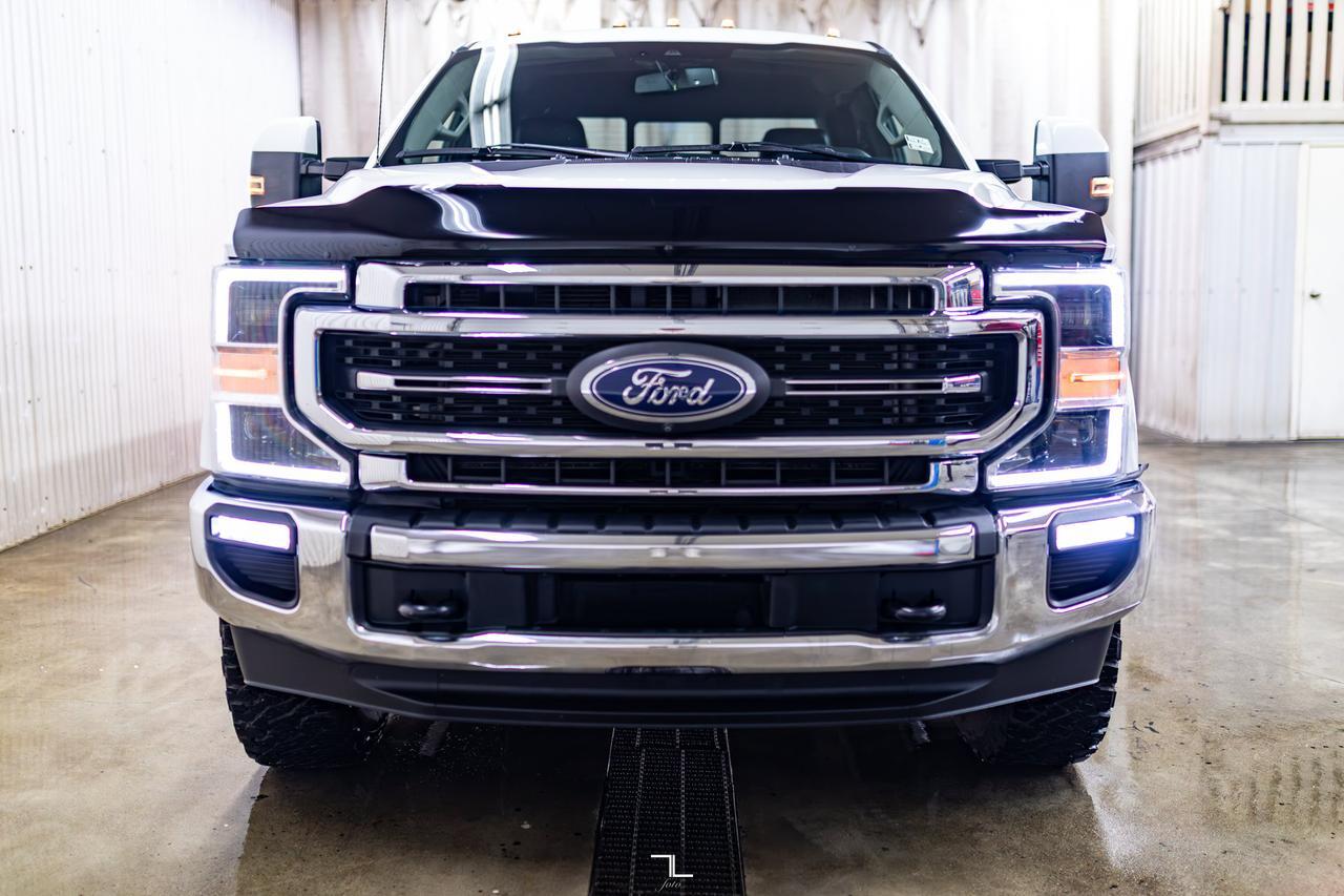 2021 Ford F-350 4x4 Super Cab Lariat FX4 Longbox Diesel Leather Nav BCam Red Deer AB