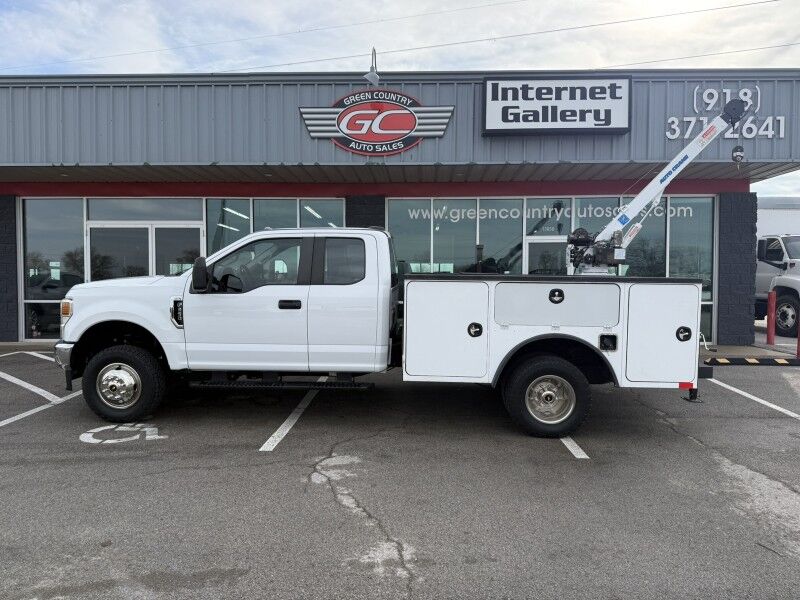 2021 Ford F-350 DRW 4x4 Utility w/ Crane 48k mi's XL Collinsville OK