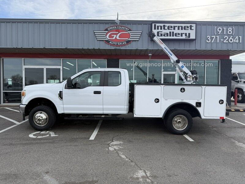 2021 Ford F-350 DRW 4x4 Utility w/ Crane 48k mi's XL Collinsville OK