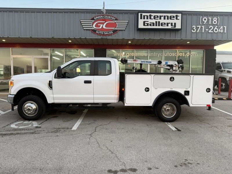 2021 Ford F-350 DRW 4x4 Utility w/ Crane 48k mi's XL Collinsville OK