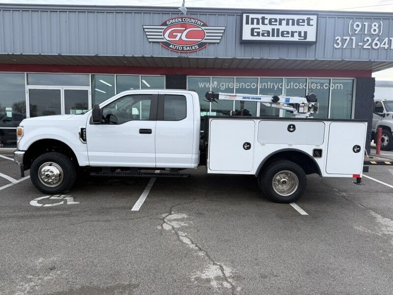 2021 Ford F-350 DRW 4x4 Utility w/ Crane 48k mi's XL Collinsville OK