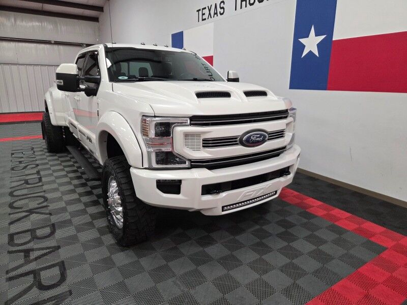 2021 Ford F-350 Lariat FTX Tuscany Dually Lifted 4WD 6.7L Diesel FREE WARRANTY Call (682)587-6288 Arlington TX