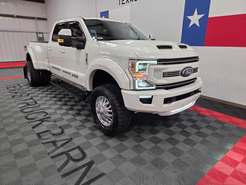 2021 Ford F-350 Lariat FTX Tuscany Dually Lifted 4WD 6.7L Diesel FREE WARRANTY Call (682)587-6288 Arlington TX