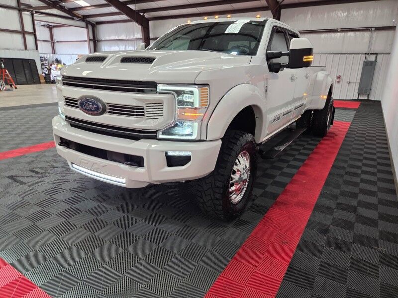 2021 Ford F-350 Lariat FTX Tuscany Dually Lifted 4WD 6.7L Diesel FREE WARRANTY Call (682)587-6288 Arlington TX