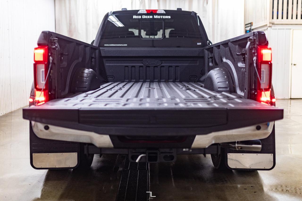 2021 Ford F-450 4x4 Crew Cab King Ranch Dually Diesel Leather Roof Nav Red Deer AB