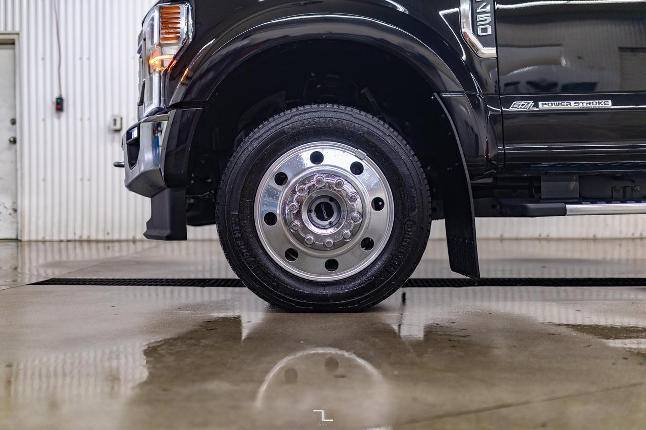 2021 Ford F-450 4x4 Crew Cab King Ranch Dually Diesel Leather Roof Nav Red Deer AB