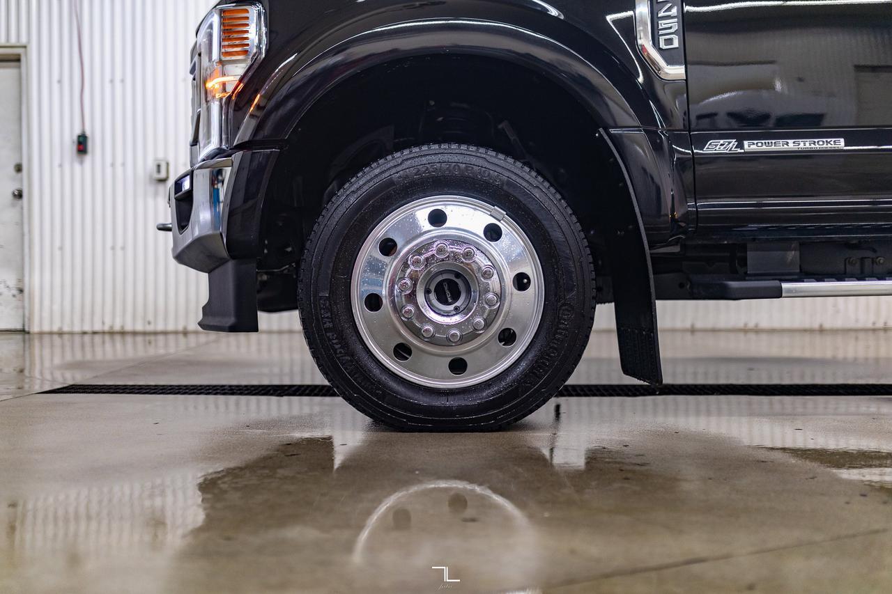 2021 Ford F-450 4x4 Crew Cab King Ranch Dually Diesel Leather Roof Nav Red Deer AB