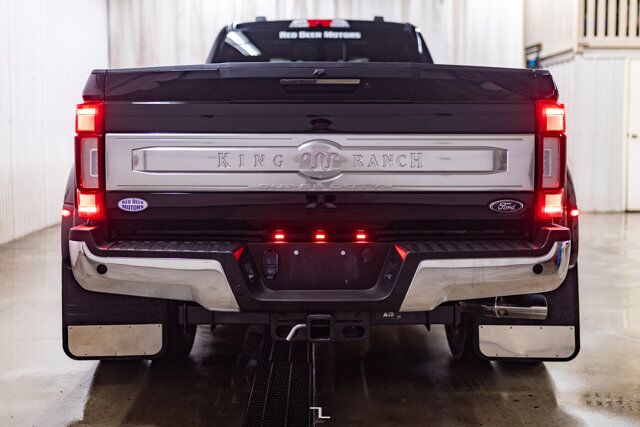 2021 Ford F-450 4x4 Crew Cab King Ranch Dually Diesel Leather Roof Nav Red Deer AB