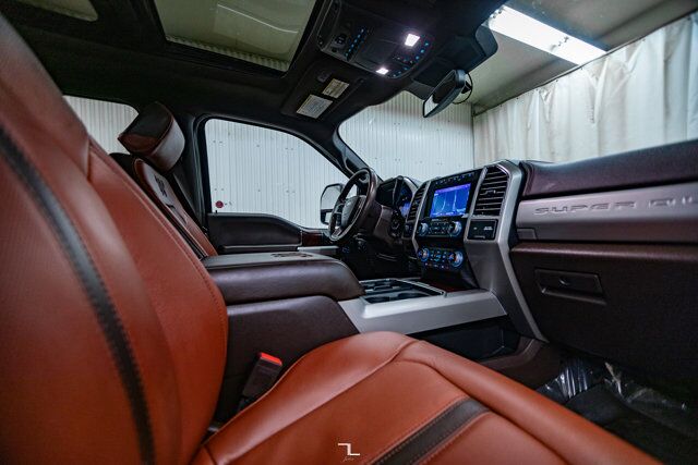 2021 Ford F-450 4x4 Crew Cab King Ranch Dually Diesel Leather Roof Nav Red Deer AB