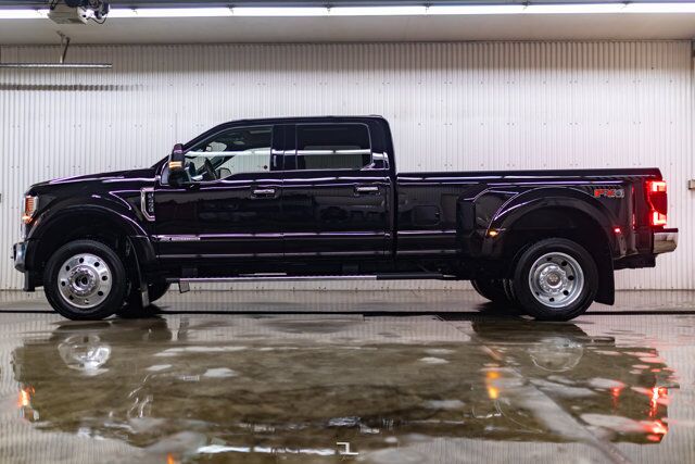 2021 Ford F-450 4x4 Crew Cab King Ranch Dually Diesel Leather Roof Nav Red Deer AB