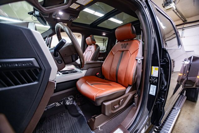 2021 Ford F-450 4x4 Crew Cab King Ranch Dually Diesel Leather Roof Nav Red Deer AB