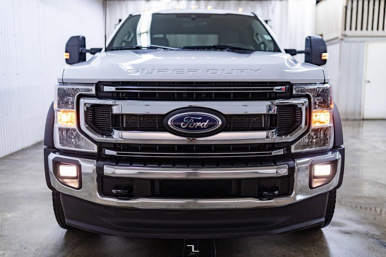 2021 Ford F-550 4x4 Crew Cab XLT Dually Deck Diesel 5th Wheel Red Deer AB