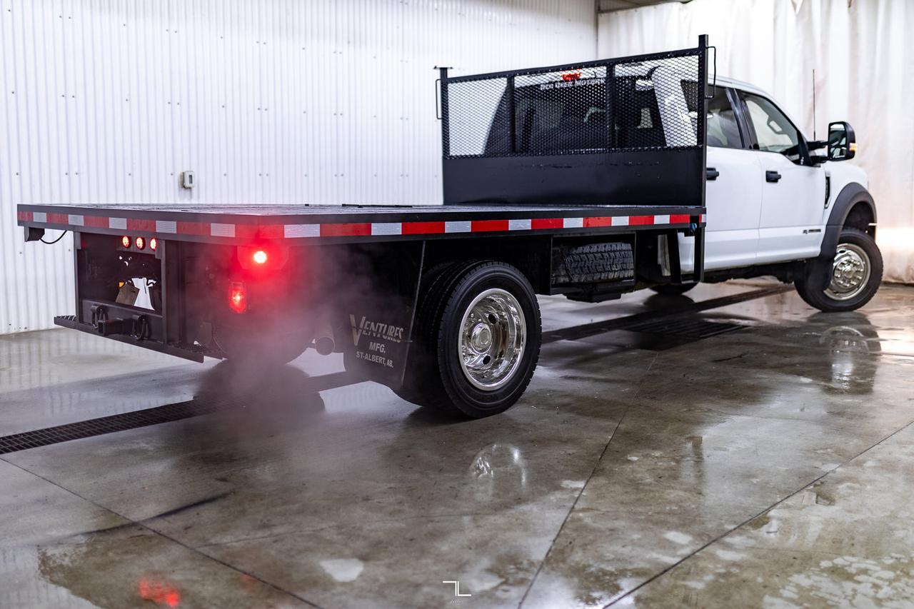 2021 Ford F-550 4x4 Crew Cab XLT Dually Deck Diesel 5th Wheel Red Deer AB