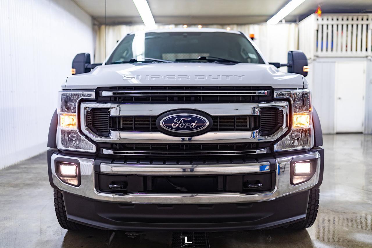 2021 Ford F-550 4x4 Crew Cab XLT Dually Deck Diesel Red Deer AB