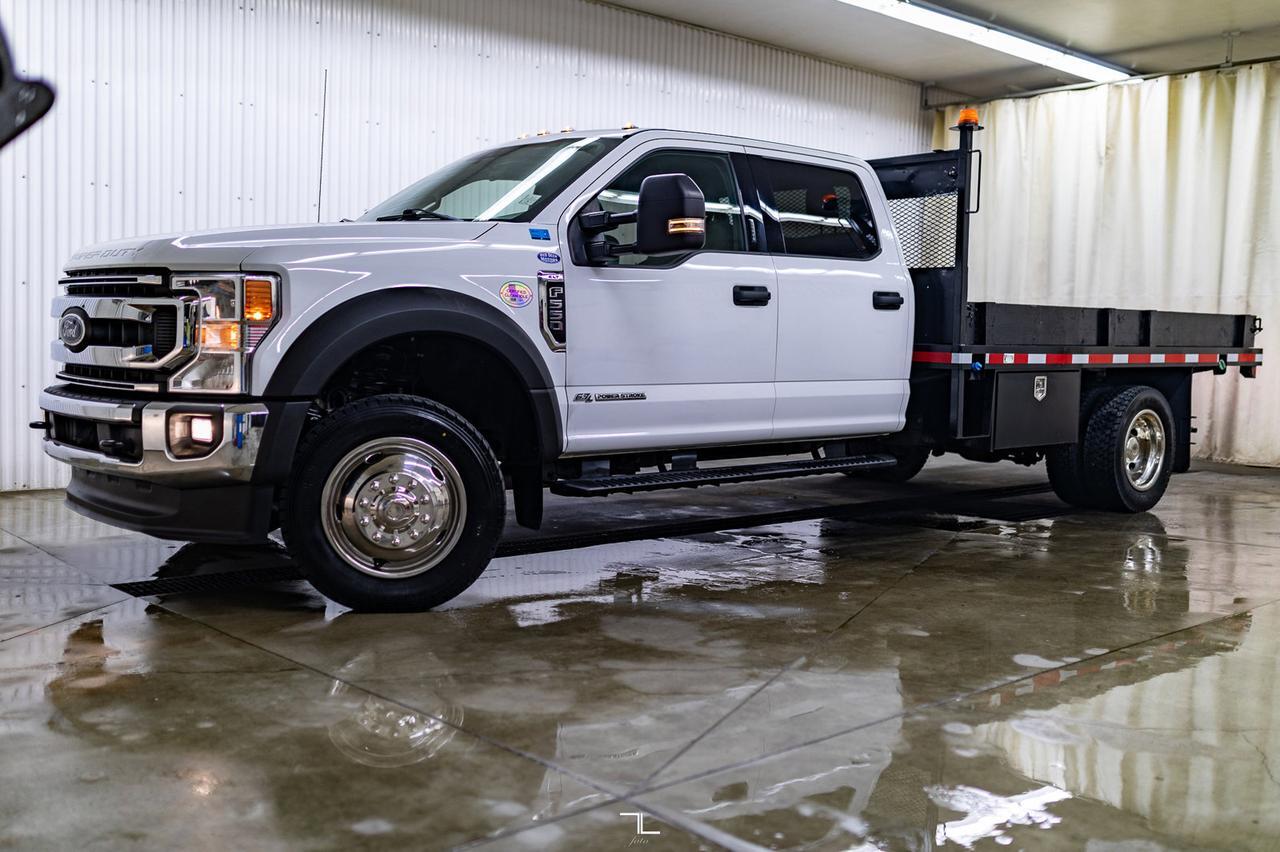 2021 Ford F-550 4x4 Crew Cab XLT Dually Deck Diesel Red Deer AB