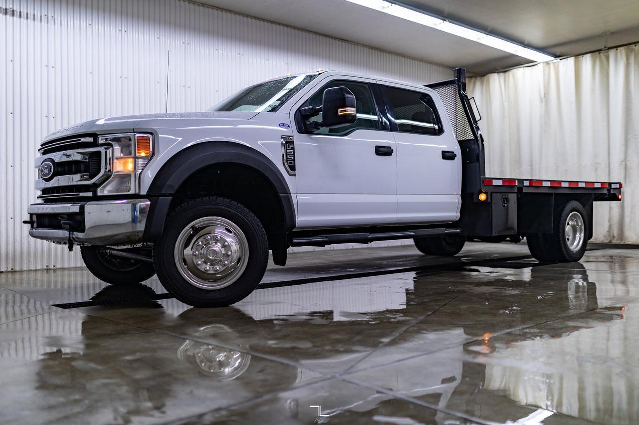 2021 Ford F-550 4x4 Crew Cab XLT Dually Deck Red Deer AB