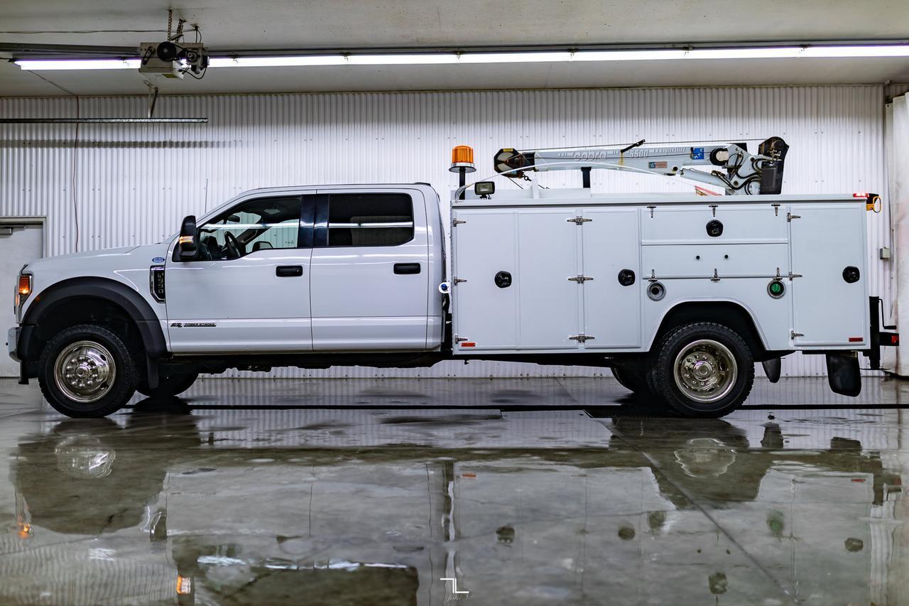 2021 Ford F-550 4x4 Crew Cab XLT Mechanics Box Diesel Red Deer AB