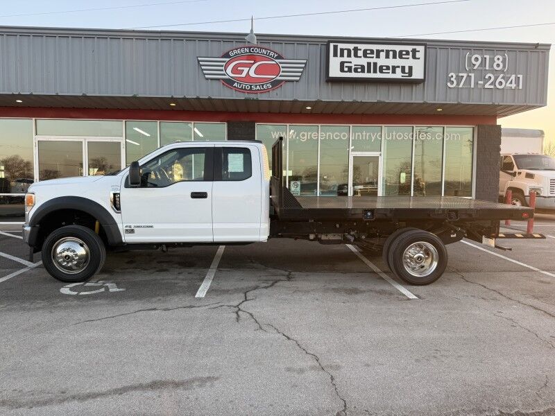 2021 Ford F-550 4x4 Diesel Flatbed 71k mi's XL Collinsville OK