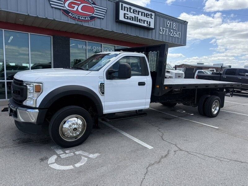 2021 Ford F-550 7.3L V8 Dump Flatbed 87k mi's XL Collinsville OK