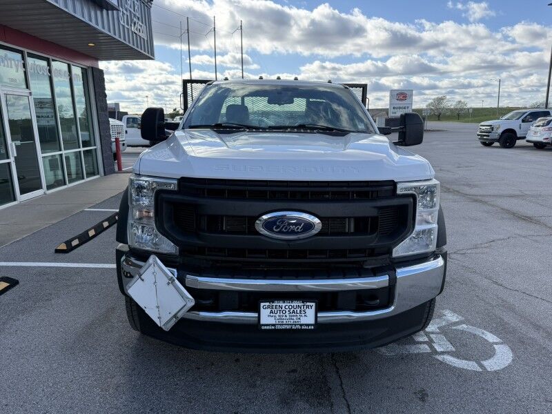 2021 Ford F-550 7.3L V8 Gas 4x4 Flatbed 82k mi's XL Collinsville OK