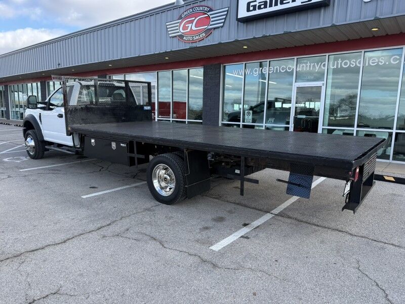 2021 Ford F-550 7.3L V8 Gas 4x4 Flatbed 82k mi's XL Collinsville OK