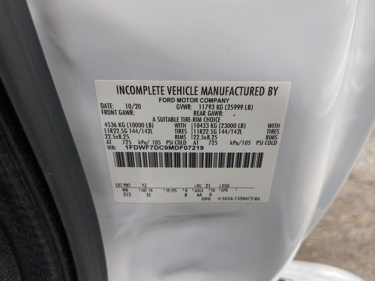 2021 Ford F-750 Winder GA