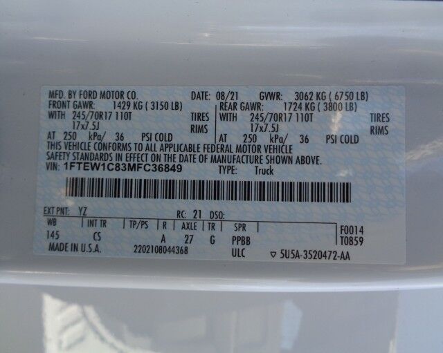 2021 Ford F150 ~ Crew Cab ~ EcoBoost ~ Only 27K Miles! Rocklin CA