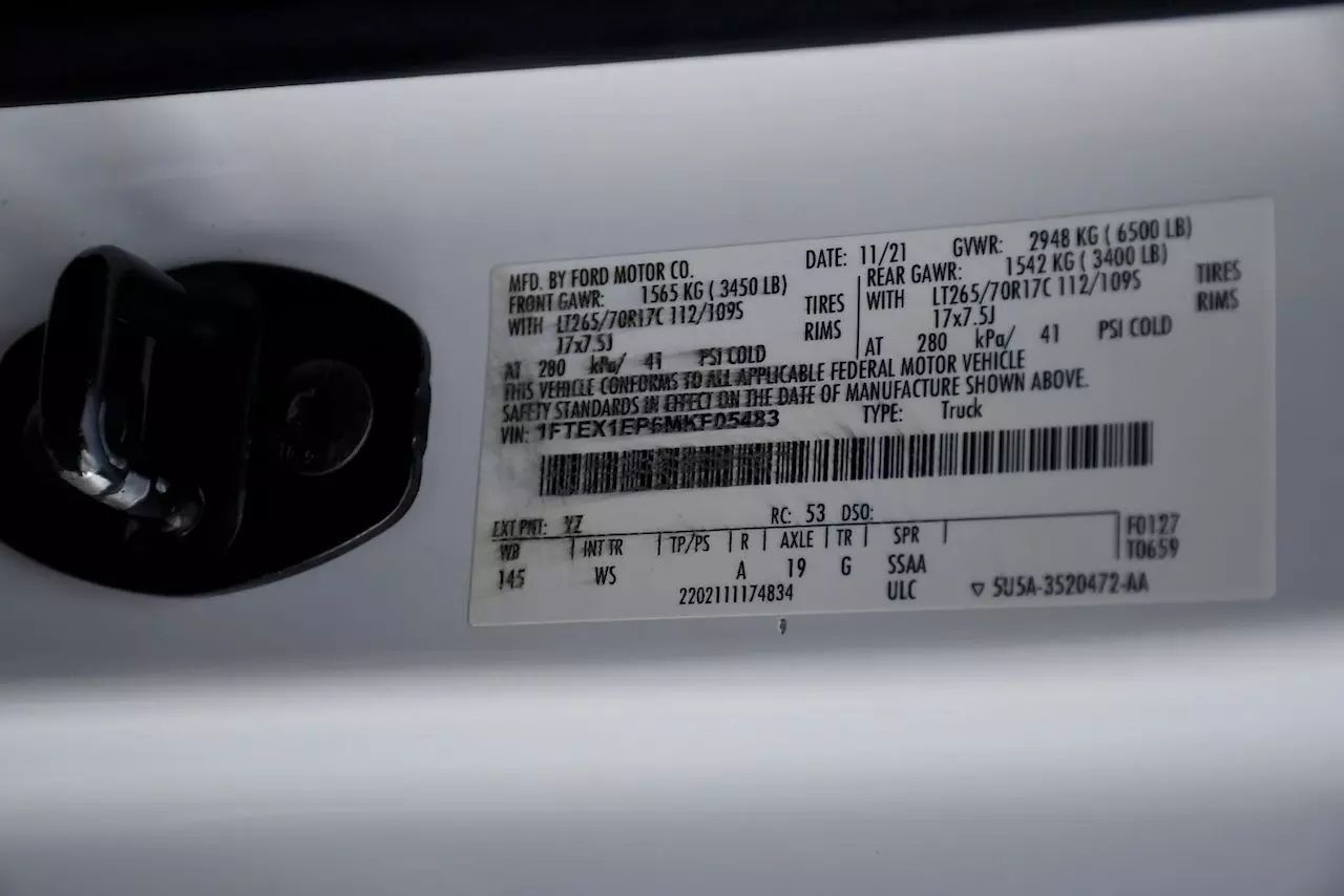 2021 Ford F150 Super Cab XL Pickup 4D 6 1/2 ft Doral FL