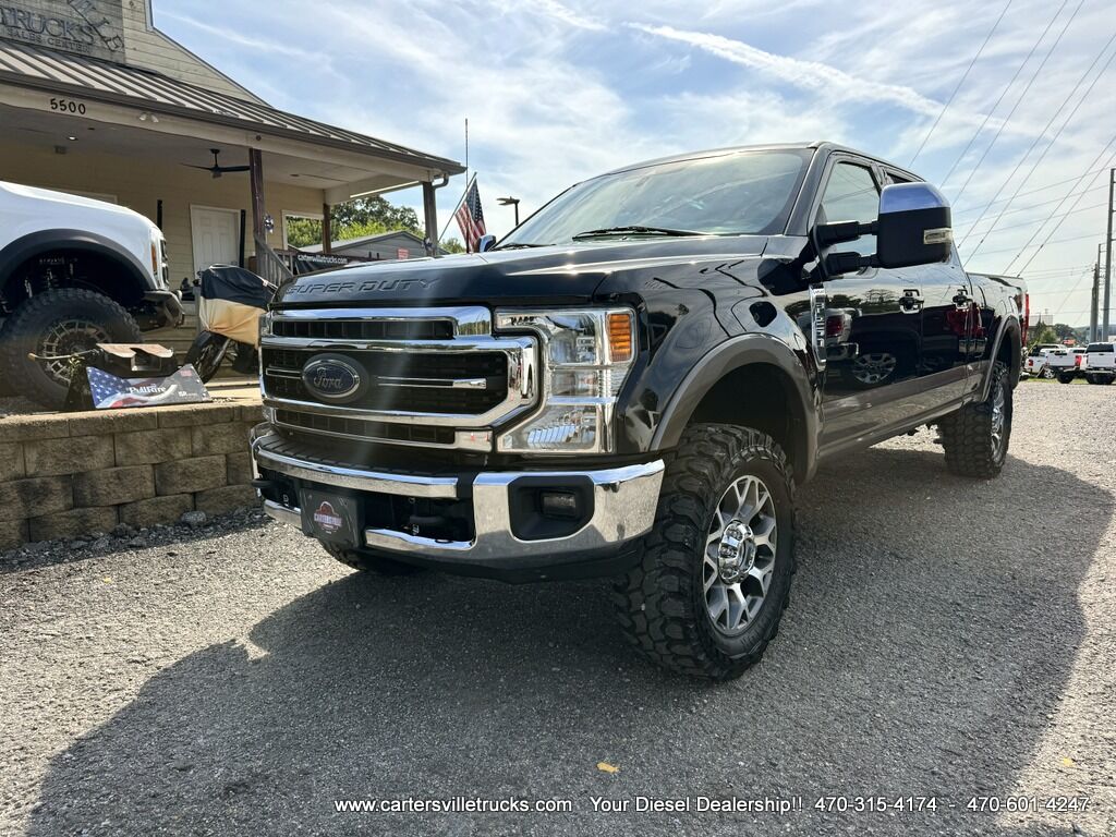 2021 Ford F250SD Lariat FX4 - LEVELED - SPE CHARGE PIPE Cartersville GA