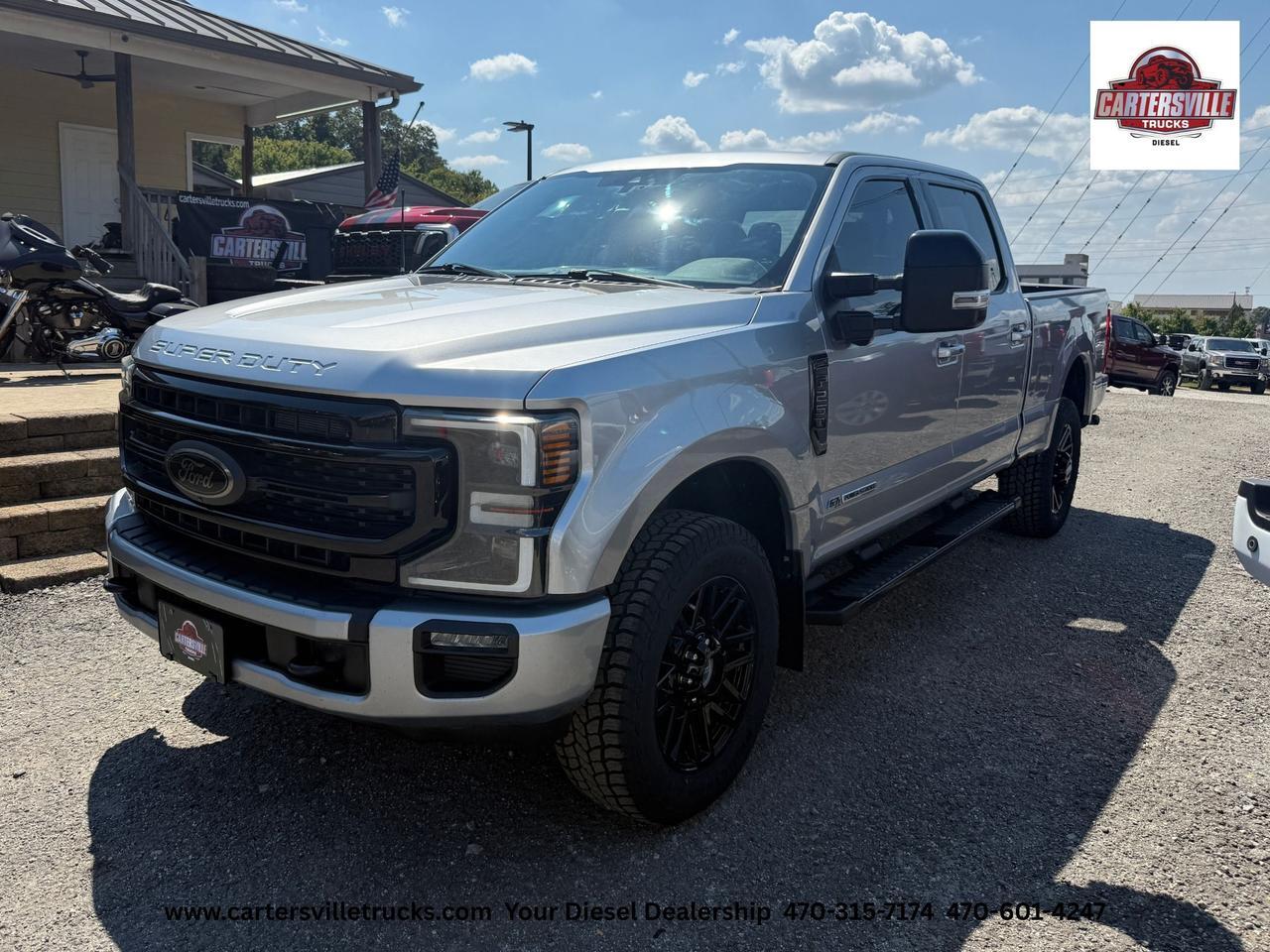 2021 Ford F250SD Lariat FX4 - ULTIMATE - BLACK APPERANCE PKG - TRAILER PRO Cartersville GA